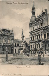 Buenos Aires, Monumento a Falucho Argentina Postcard Postcard Postcard