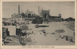 Jama Masjid, Southern and Eastern Gate Postcard