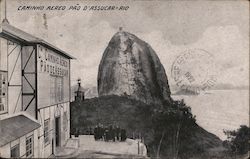 Caminho Aereo Pão d'Assucar Postcard