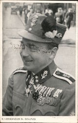 Bundeskanzler Dr. Dollfus Postcard