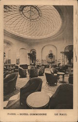 Hotel Commodore - Le Hall Postcard