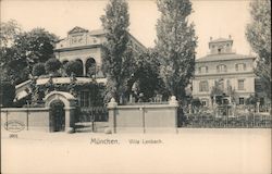 München, Villa Lenbach Postcard