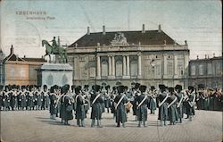 Amalienbord Plads, Kobenhavn Postcard