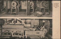 Annealing furnaces, The Royal Mint Postcard