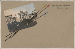 Gruss aus Berlin (Brandenburg Gate) Postcard