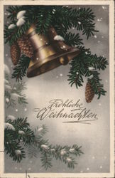 Frohliche Weihnachten - Merry Christmas Postcard