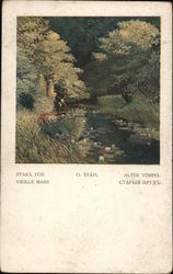 Old Pond Postcard