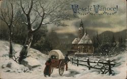 Vesele vanoce! - Merry Christmas Postcard