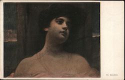 Franciszek Zmurko - Female Portrait Postcard