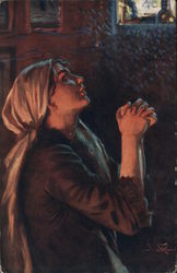 J. Rytir ze Skramliku - Prayer Postcard