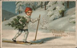 Vanocni pozdrav! Postcard