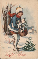 Veselé Vánoce Postcard