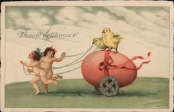 Veselé velikonoce! (Happy Easter) Postcard