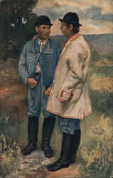 National Types of Folk - S.K. Janovsky Postcard