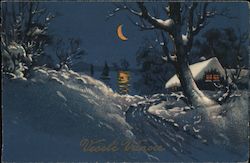 Vesele vanoce! - Merry Christmas Czech Republic Eastern Europe Postcard Postcard Postcard