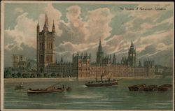 The House of Parliament, London Postcard