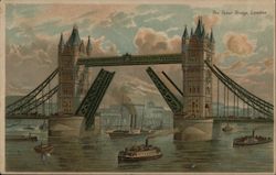 The Tower Bridge, London United Kingdom Postcard Postcard Postcard