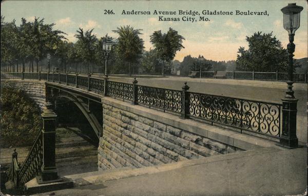 Anderson Avenue Bridge, Gladstone Boulevard Kansas City Missouri