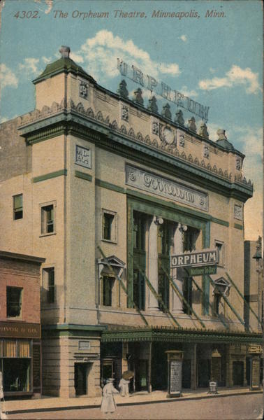 The Orpheum Theatre, Minneapolis, Minn. Minnesota