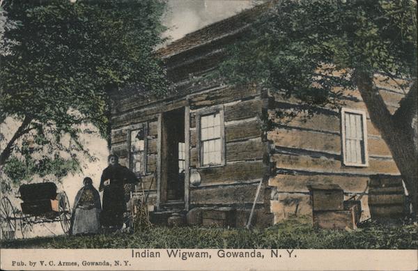Indian Wigwam Gowanda New York