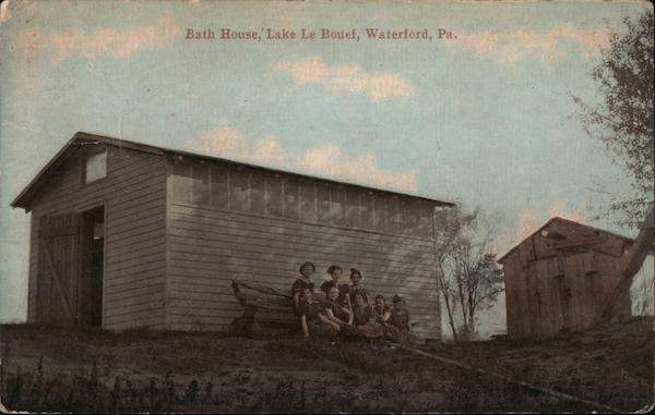 Bath House, Lake Le Bouef Waterford Pennsylvania