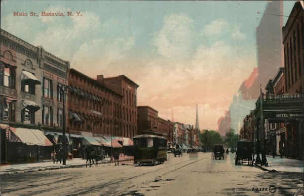 Main St. Batavia New York