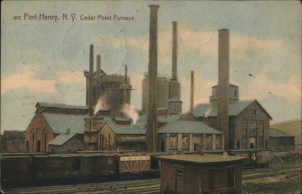 Cedar Point Furnace Port Henry New York