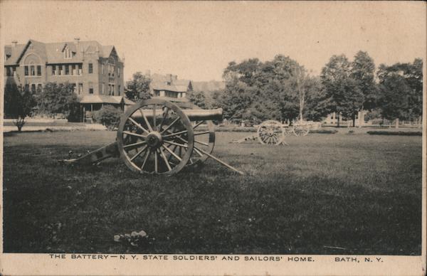 The Battery - N.Y. State Soldiers' and Sailors' Home Bath New York