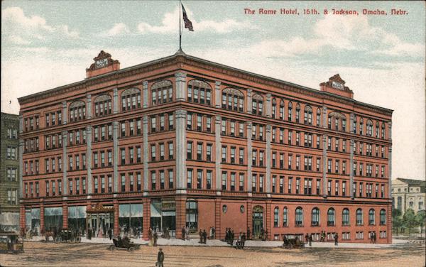 The Rome Hotel, 16th & Jackson Omaha Nebraska