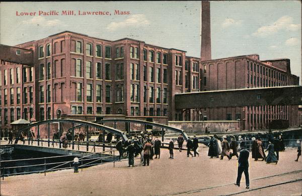 Lower Pacific Mill Lawrence Massachusetts