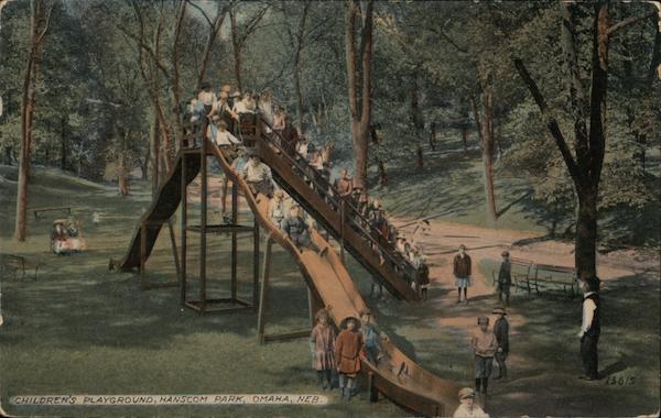 Children's Playground Hanscom Park Omaha Nebraska