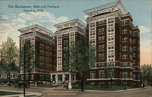 View of the Blackstone Building, 26th and Farnam. Bankers Realty and Investment Company, Architects and Builders.