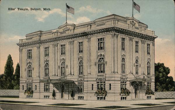 Elks' Temple Detroit Michigan