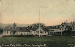 Vermont State Soldiers' Home Bennington, VT Postcard Postcard Postcard