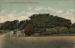 View of Central Riverside Park Postcard