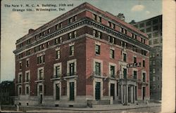 The New Y.M.C.A. Building, 10th and Orange Sts. Wilmington, DE Postcard Postcard Postcard