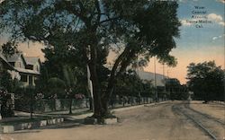 West Central Avenue Sierra Madre, CA Postcard Postcard Postcard