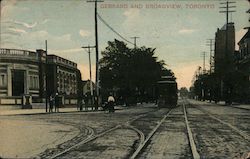 Gerard & Broadview Toronto, Canada Misc. Canada Postcard Postcard Postcard