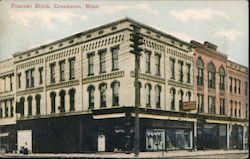 Fournet Block Crookston, MN Postcard Postcard Postcard