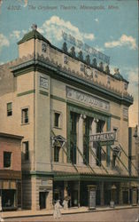 The Orpheum Theatre, Minneapolis, Minn. Minnesota Postcard Postcard Postcard