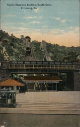 Castle Shannon Incline, South Side Postcard