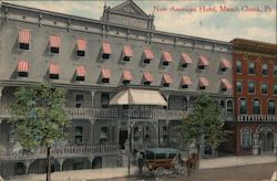 New American Hotel Jim Thorpe, PA Postcard Postcard Postcard