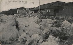 Lewiston Ice Jam - April 20, 1909 New York Postcard Postcard Postcard