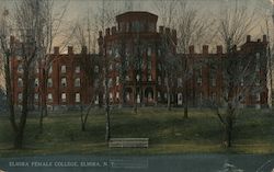 Elmira Female College New York Postcard Postcard Postcard