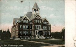 Central High School Postcard