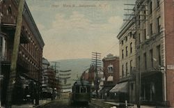 Main St. Salamanca, NY Postcard Postcard Postcard