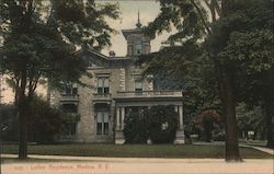 Luther Residence Postcard