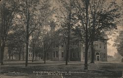 Haverling High School Bath, NY Postcard Postcard Postcard