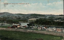 The Hudson, North From Waterford, N.Y. Postcard
