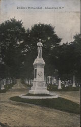 Soldiers' Monument Postcard